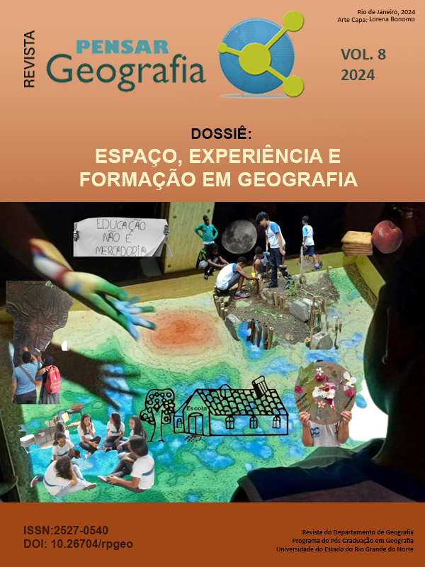 					Visualizar v. 8 n. 1 (2024): Dossiê - Espaço, Experiência e Formação em Geografia
				