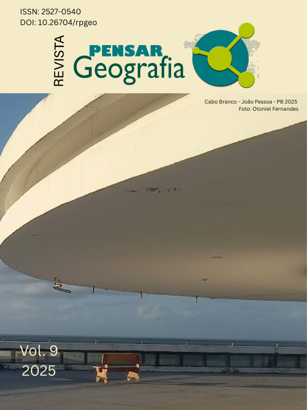 					Visualizar v. 9 n. 1 (2025): Revista Pensar Geografia
				