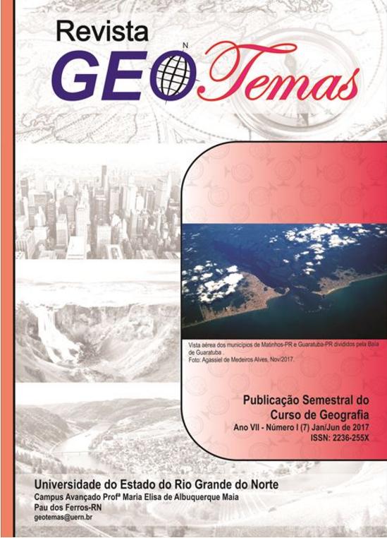 					Ver Vol. 7 Núm. 1 (2017): Revista Geotemas
				