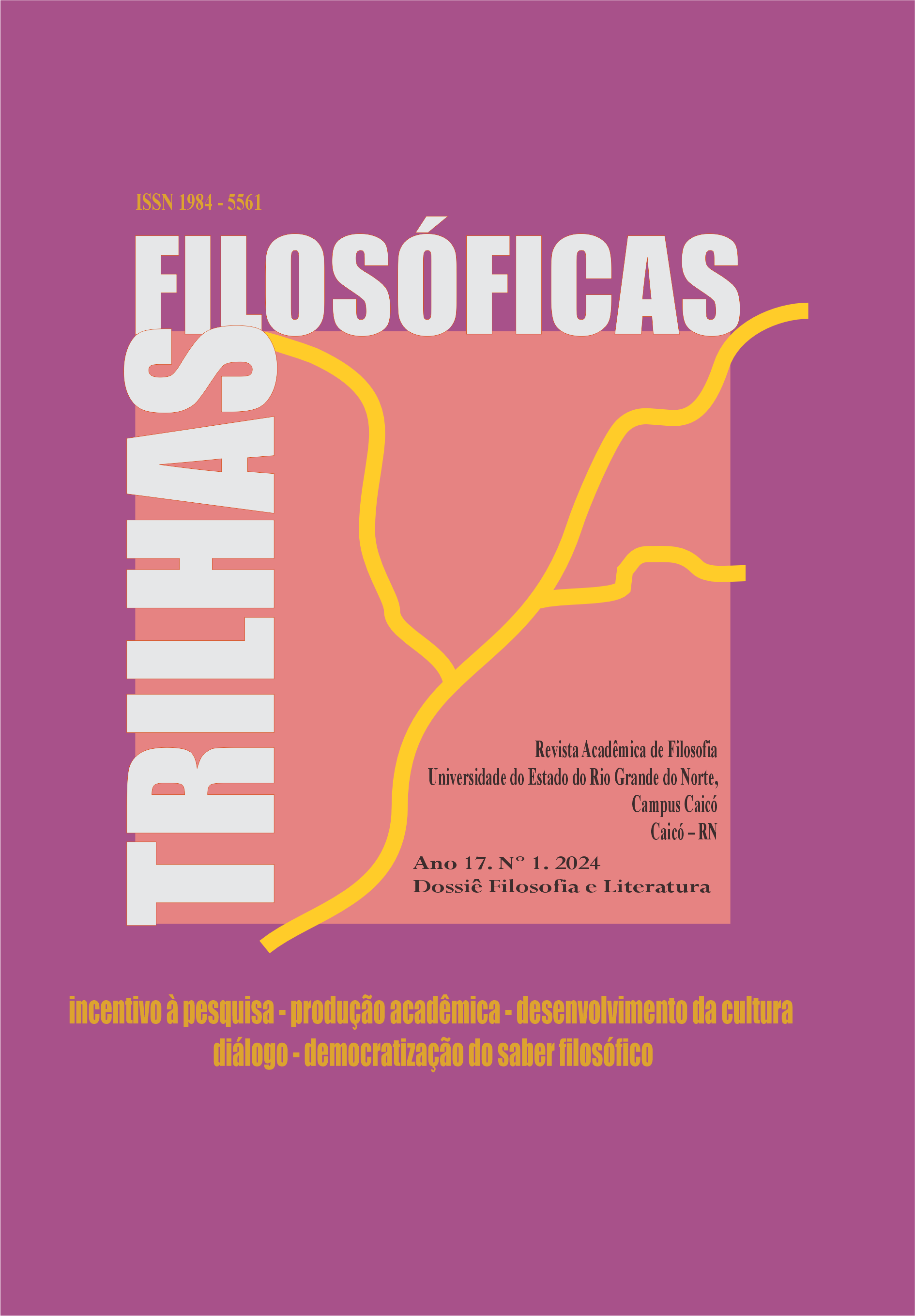 					Visualizar v. 17 n. 1 (2024): Trilhas Filosóficas: Dossiê Filosofia e Literatura
				